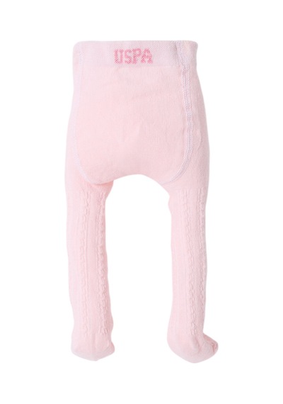 U.S. Polo Assn. Kız Bebek Pembe Çorap Usb1330 Pembe