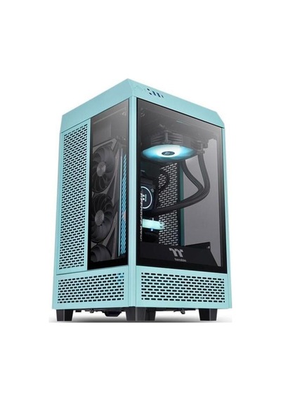 The Tower 100 Ca-1r3-00sbwn-00 Gamıng Mını Itx Pc Kasası Turkuaz