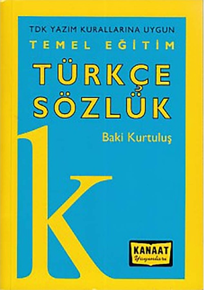 Kanaat Türkçe Sözlük Karton Kapak