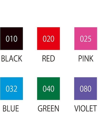 Zig Clean Color Dot Çift Taraflı 6'lı Set