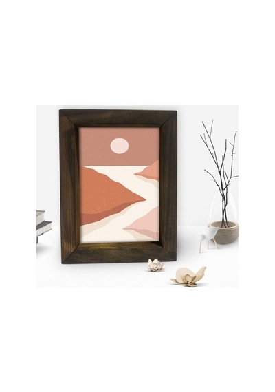 Bk Gift Dekoratif Doğal Masif Ahşap Çerçeve 15X20Cm-62