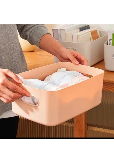 6 Adet 3.5 Lt Dolap Içi, Buzdolabı Düzenleyici, Banyo, Mutfak Organizeri Sepet Beyaz 24cm16cm11cm Pl Diğer