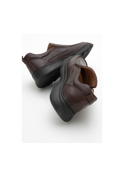 Dericlub Erkek Kalın Taban Bağcıksız Comfort Ayakkabı Gerçek Deri Cr 2676 Kahverengi Kahve Dericlub Erkek Kalın Taban Bağcıksız Comfort Ayakkabı Gerçek Deri Cr 2676 Kahverengi Kahve