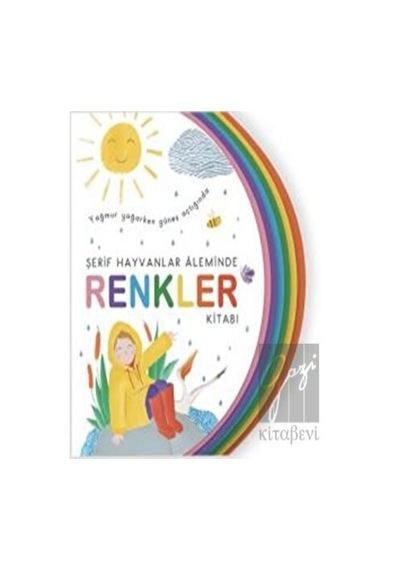 Şerif Hayvanlar Aleminde - Renkler Kitabı Uçan Kitap  -  Uçan Kitap