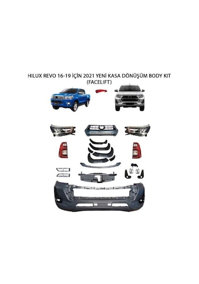 Toyota Hilux 2016-2020 İçin 2021 Yeni Kasa Uyumlu Yedek Parça Dön