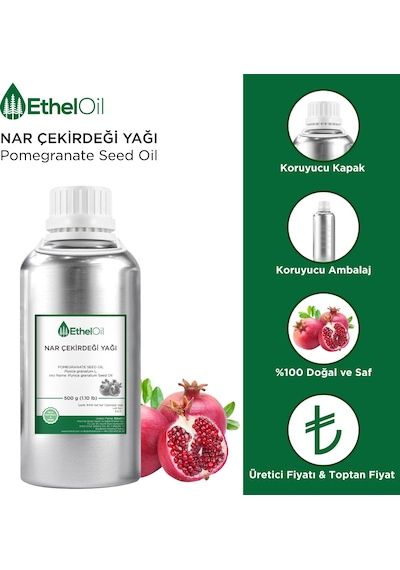 Etheloil Nar Çekirdeği Sabit Yağı 500 G