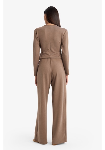Defacto Wide Leg Pantolon G8029ax26spbn531 Kahve-bn531
