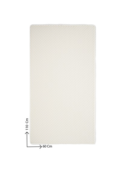 60x110 Cm Hücreli Kedi Kumu Paspası Kedi Matı Kedi Tuvalet Önü Paspası Beyaz