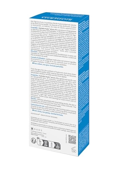Bioderma Hydrabio Hyalu+ Dolgunlaştırıcı Ve Nemlendirici, Erken Yaşlanma Karşıtı Hyalüronik Asit Ve Niasinamid İçeren Yüz Serumu 30 Ml