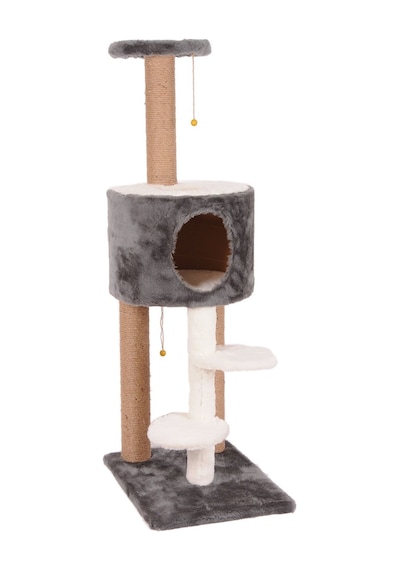 Cat Hause S07G Solo Platformlu Kedi Tırmalama Evi 40 x 55 x 128 CM