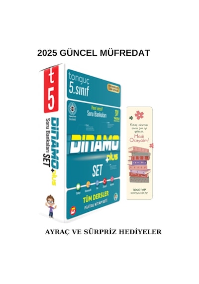 Tonguç 5. Sınıf Dinamo Tüm Dersler Soru Bankası Maarif Modeli