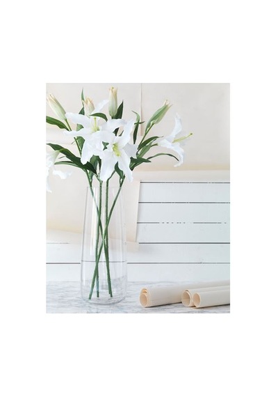 Ikea Smycka Yapay Çiçek, Beyaz, 85 Cm, Zambak