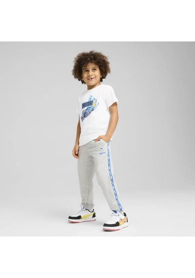 Puma X Hot Wheels Tee Beyaz Çocuk T-shirt & Polo