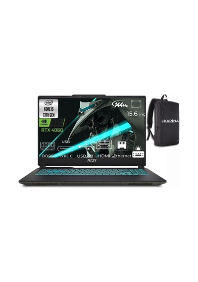 MSI Cyborg 15 i5-13420H A13vf-896xtr-13 16 GB 2 TB RTX4060 15.6" Dos Dizüstü Bilgisayar