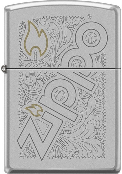 Zippo Zippo And Flame Design - 205-107341