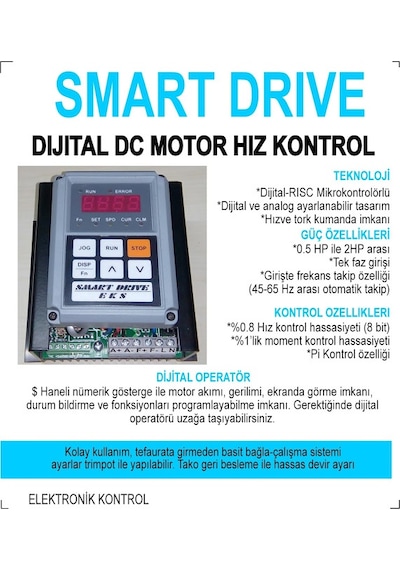 220 Volt Dc Motor Hız Kontrol Cihazı