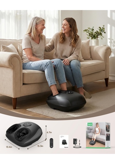 Heycool Shiatsu Ayak Masajı Isı İle Fsa Uygun Erkekler Kadınlar İçin Hsa Hediyesi