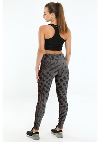 Maraton Sportswear Slimfit Kadın Basic Kırmızı Tayt 20491-kırmızı