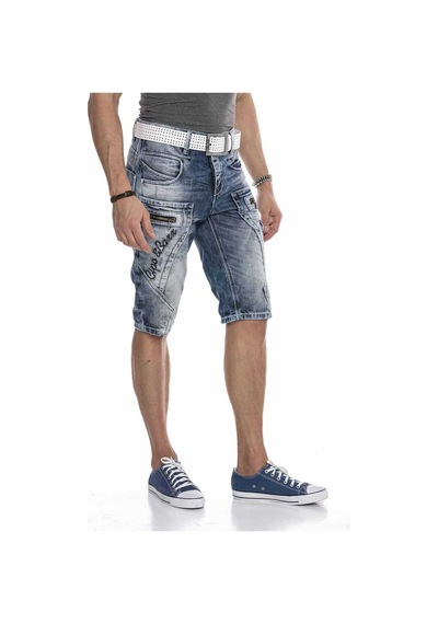 Cipo & Baxx Ck101 Erkek Denim Kapri 001