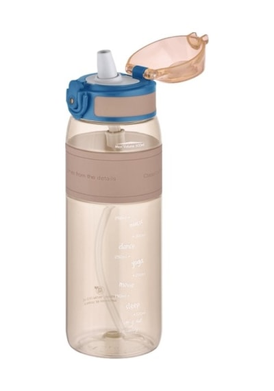 Uzspace Fiftyfifty Pipetli(Isırılamaz) 600 Ml Silikon Gövde Trita