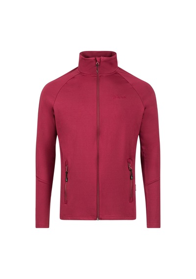 2as Menza Tam Fermuarli Erkek Sweatshirt Bordo 001