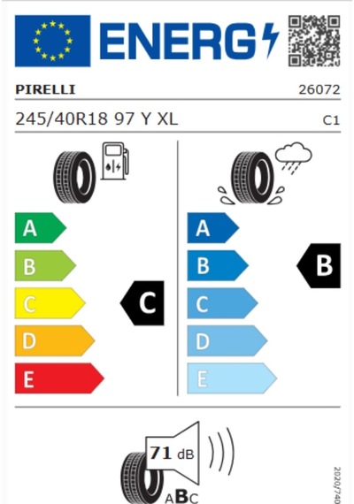 Pirelli 245/40R18 97Y XL Cinturato P7 Rft Mercedes Yaz Lastiği - 2026