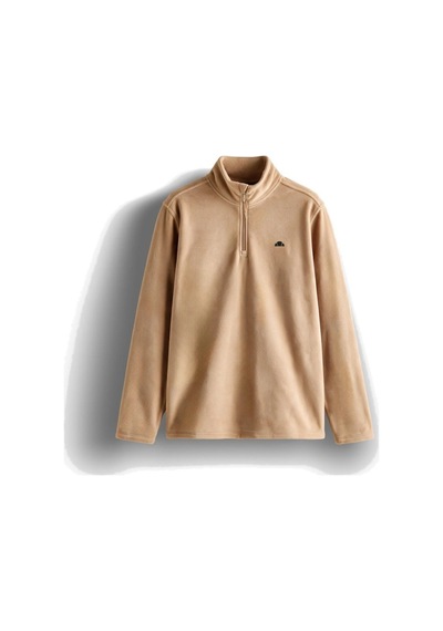 Ellesse 6wm1023-bg Erkek Yarım Fermuarlı Polar Bej