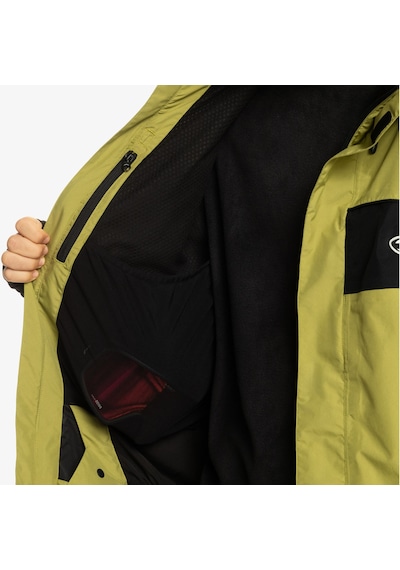 Quiksilver High Altitude Gore-tex Unisex Yeşil Snowboard Ceketi Glj0