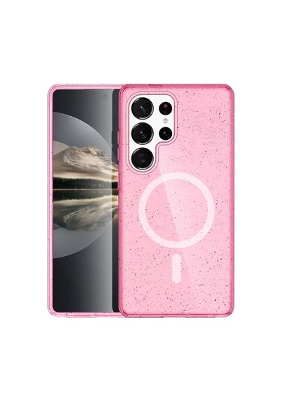 Joko Samsung Galaxy S25 Ultra Uyumlu Star Magsafe Kapak - Pembe