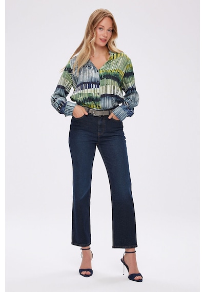 Faik Sönmez Wıdeleg Fit Önü Ütü İzli Elastanlı Jean Pantolon W27jpn008 Uw27jpn00827 İndigo