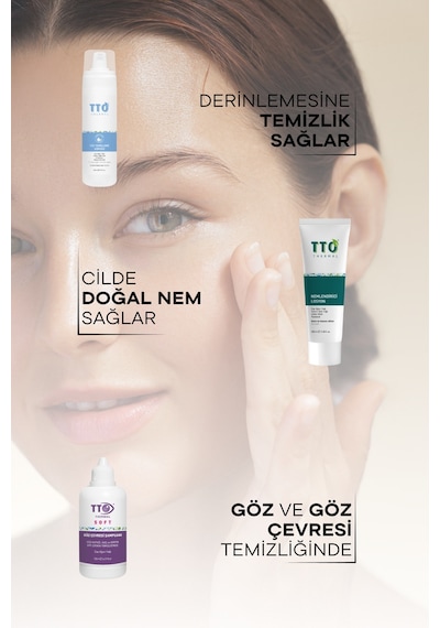 Tto Nemlendirici Losyon 100 ML + Göz Çevresi Şampuanı 125 ML + Yüz Temizleme Köpüğü 200 ML