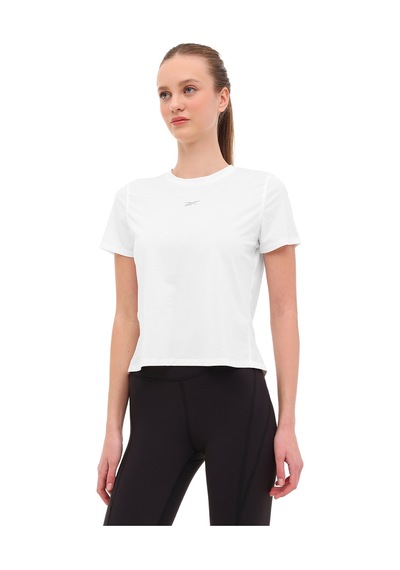 Reebok Chıla Tee Ekru Kadın Kısa Kol T-shirt 000000000102258145 Bej