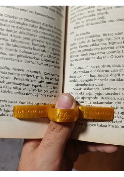 Tek Elle Kitap Tutucu
