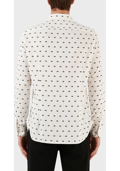 Emporio Armani Erkek Gömlek 6r1c86 1nmvz F1e7 Beyaz