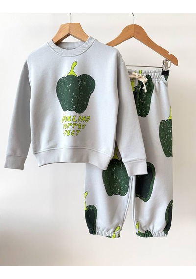 Kokoş Bebe Mini Pepper 2 Li Çocuk Takım - 2/8 Yaş - 31919 Çok Renk