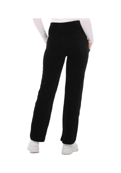 Luvmabelly Myra8510 Beli Ayarlanabilir Kışlık Kadife Hamile Pantolonu -siyah-siyah