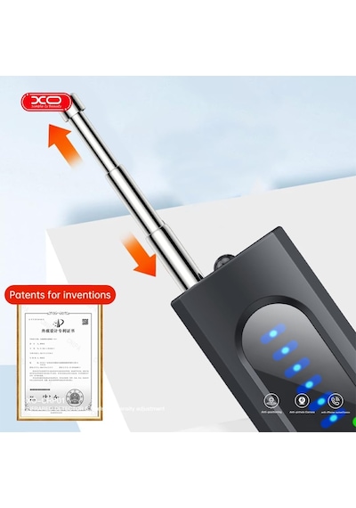 Crp01 Gizli Kamera Dedekötürü, Kızılötesi Dedektör, Gps Konum Takip Cihazı Tarayıcı, Dinleme Cihazı Bulucu,