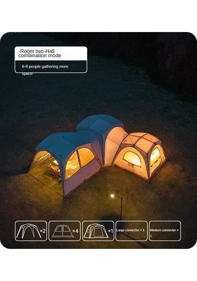 Naturehike Cloud Boundar Quick Opening Kanopi Alt Zemin Çok Renkli
