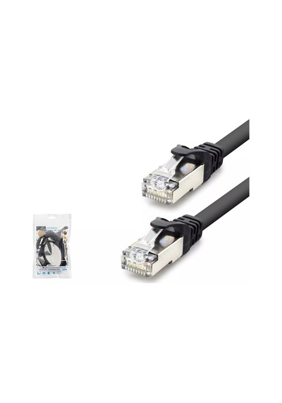Hadron Hdx5090 Cat7 10gbps 600mhz Zırhlı Ethernet Patch Kablo 1 Metre