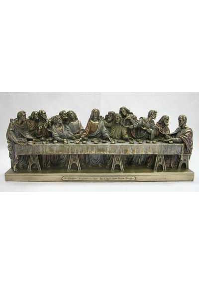 Veronese Koleksiyon Da Vinci Son Akşam Yemeği Figür 32x13cm