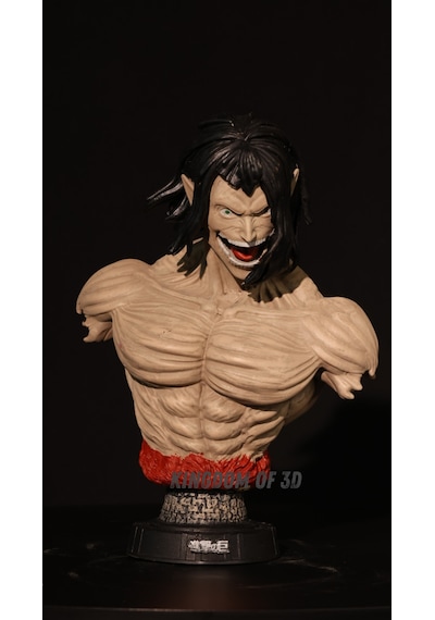 Attack On Titan Eren Yeager Büst, Eren Titan,