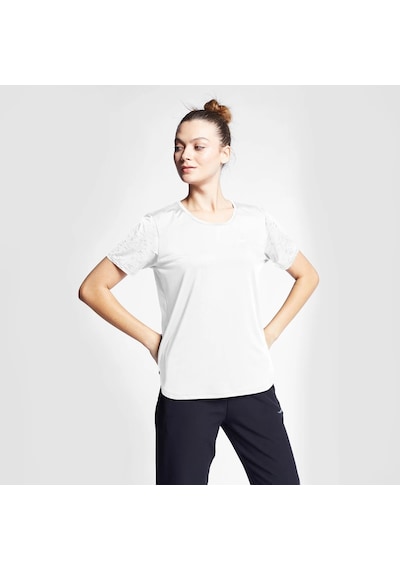 Lescon Kadın Antrenman Kısa Kollu T-Shirt 24B-2018 24Btbp002018-Beyaz