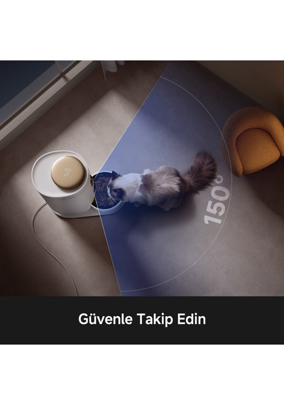 MOVA Nutripal 10 Ultra Akıllı Evcil Hayvan Mama Kabı 4 L Kapasite Paslanmaz Çelik Takviye Gıda Haznesi