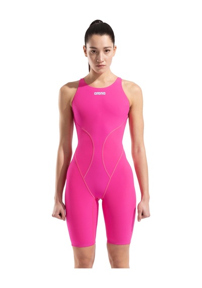 Arena Powerskin Impulso Le Ob Kadın Yarış Mayosu Pembe Pembe
