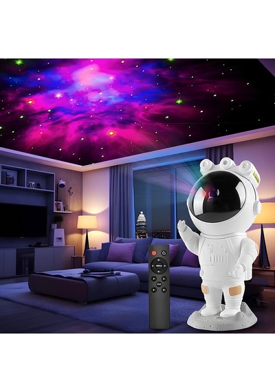 Castu Msz-003 Astronot Gece Lambası Astronot Projektör Gece Lambası Uzaktan Kumandalı Çok Renkli Nebula Gece Lambası Yıldızlı Gece Lambası Zamanlayıcılı Gece Projektörü Diğer