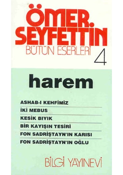 Harem - Ömer Seyfettin - Bilgi Yayınevi