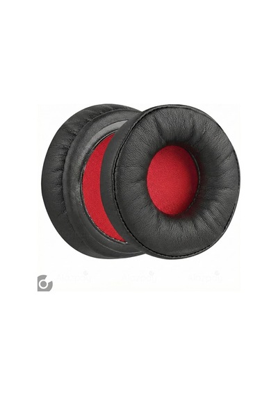 Jabra Move Kulaklık Pedi Uyumlu Yumuşak Kulaklık Sünger Yastığı Pedi Kırmızı