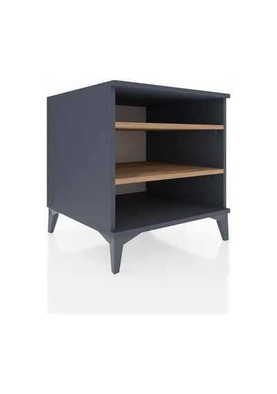 Kronos Komodin 2 Raflı 60x59x64 Antrasit-çam Antrasit