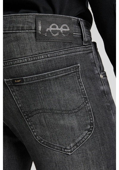 Lee Daren Straight Fit Normal Bel Denim Esnek Jean Kot Pantolon L707PYCB Koyu Gri