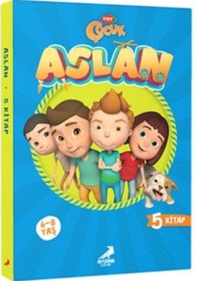 Aslan Hikaye Seti 5 Kitap - Erdem Çocuk Yayınları